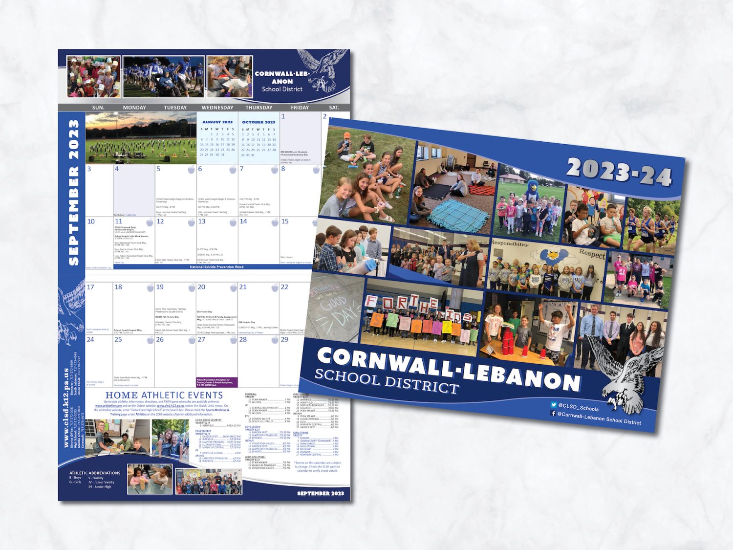 Cornwall-Lebanon Calendar