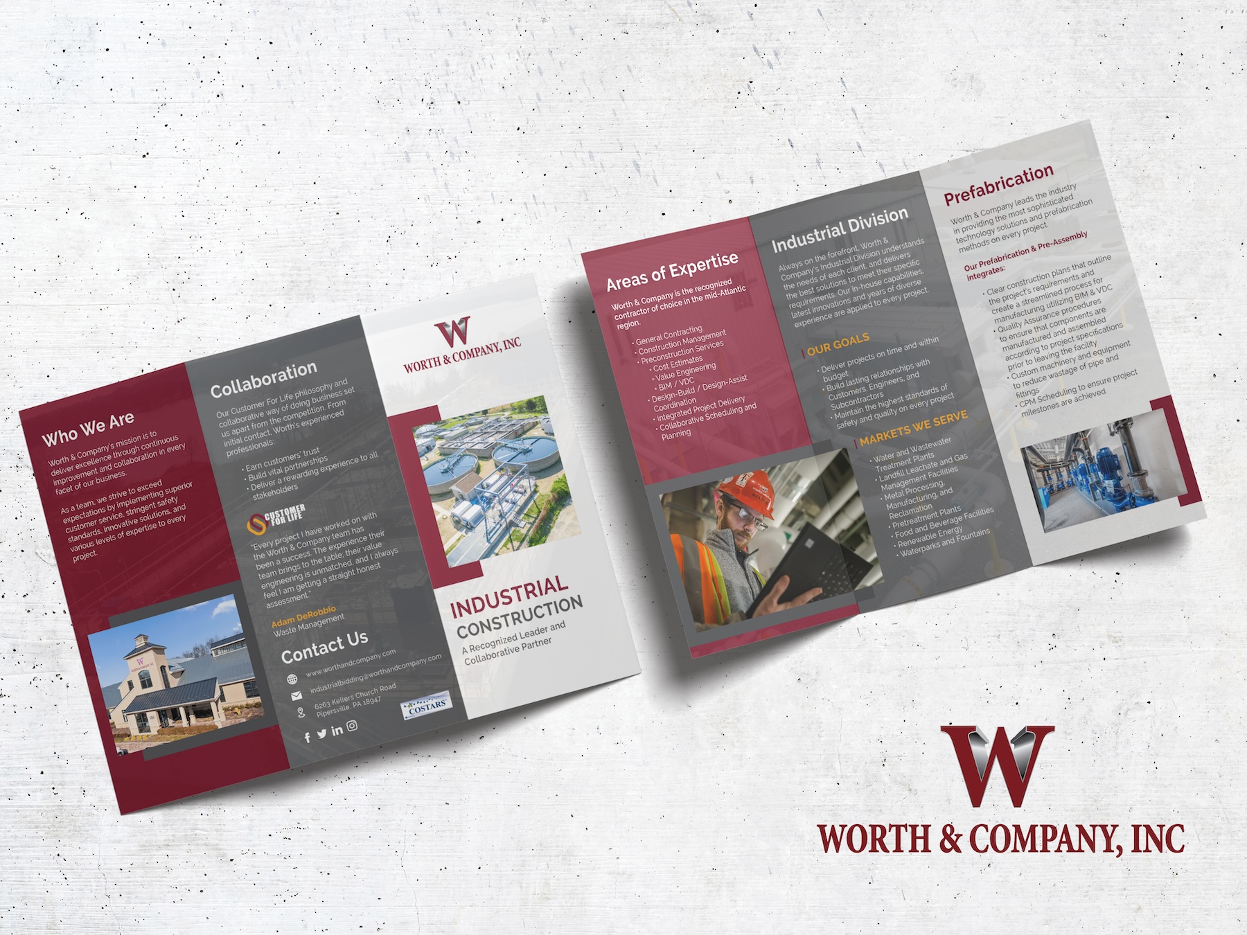 Worth & Company Trifold